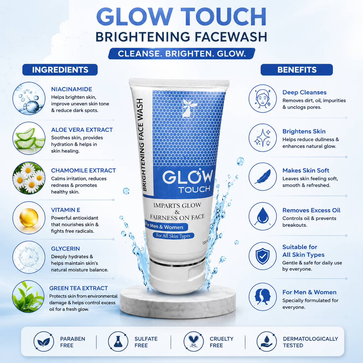 Glow Touch Brightening Facewash