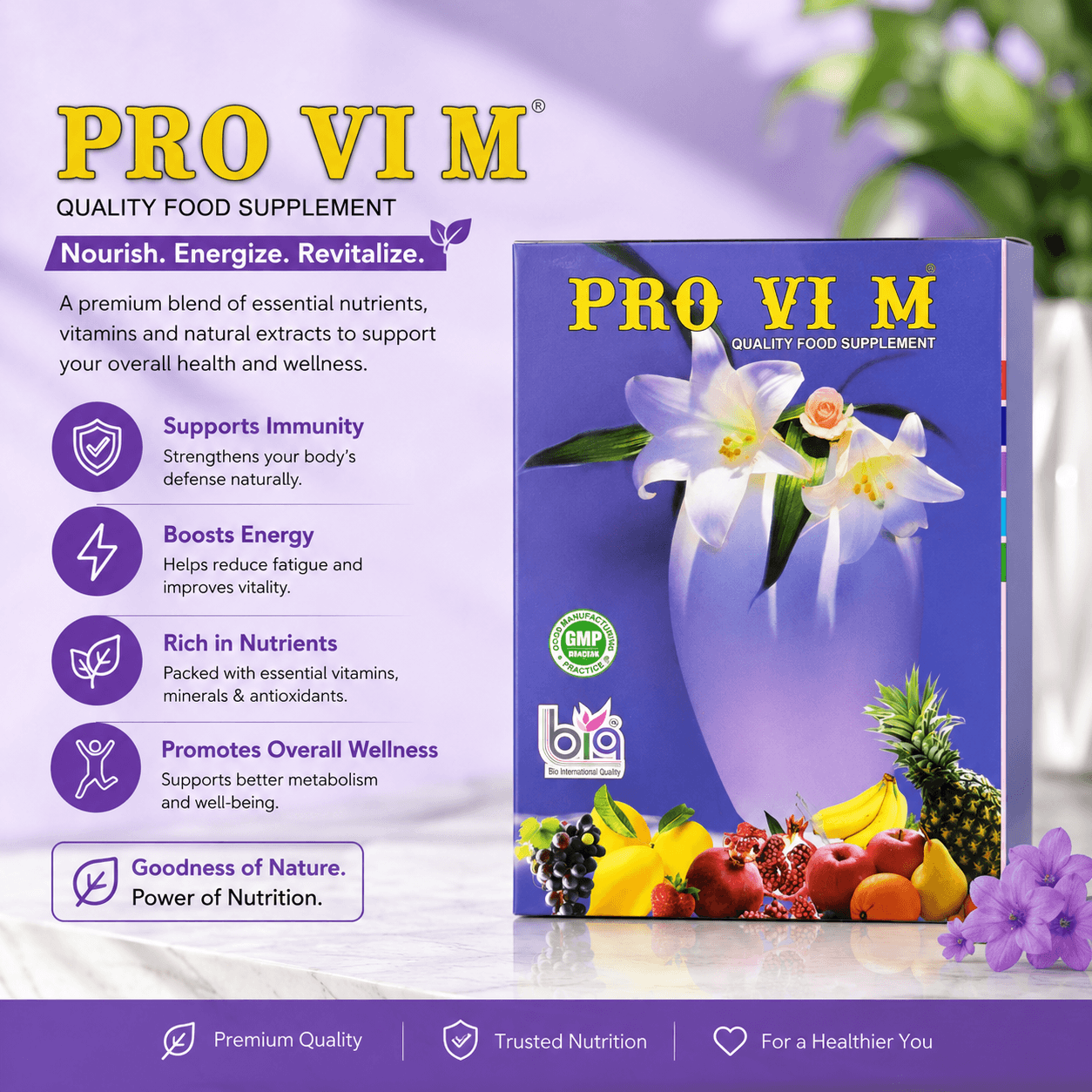 PRO VI M – Premium Quality Food Supplement
