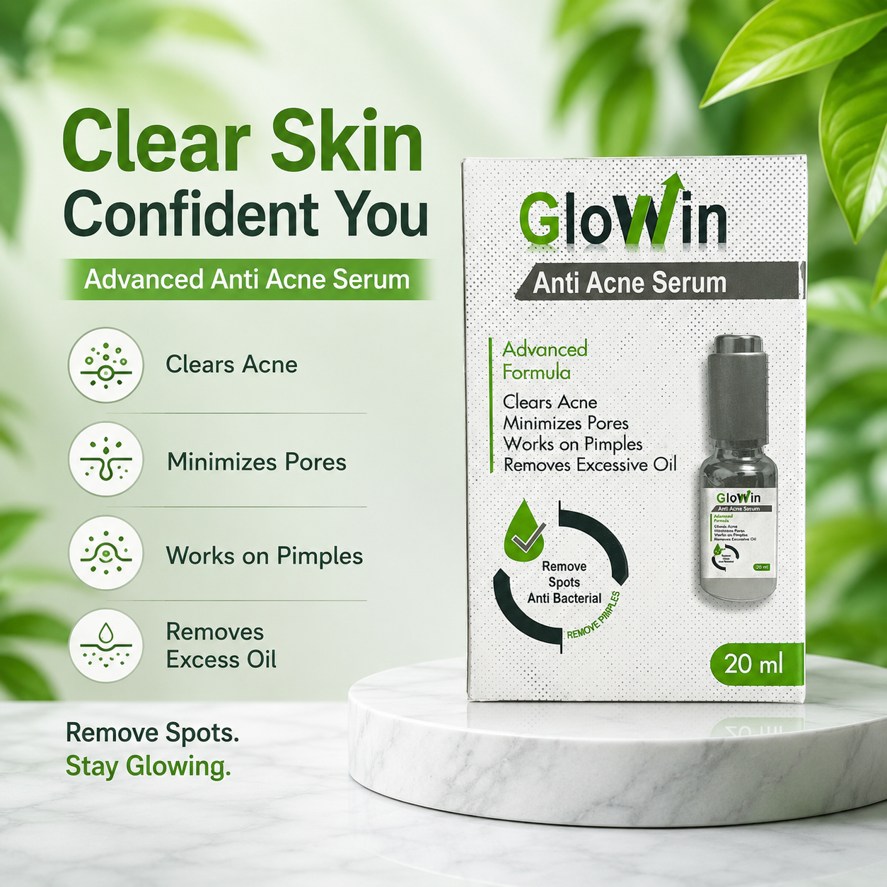 GloWin Anti Acne Serum - 20ml