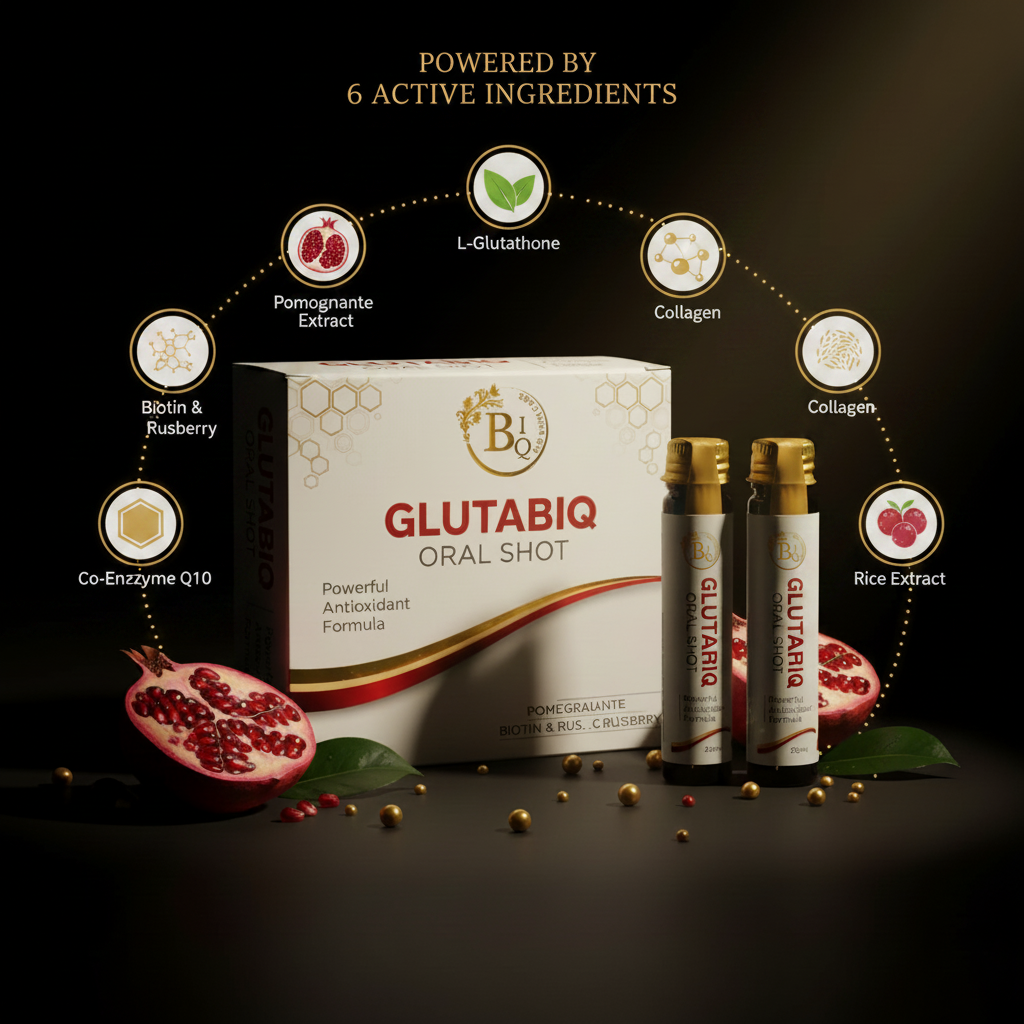 GlutaBIQ Floating Ingredients