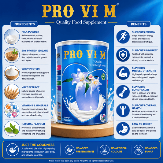 PRO VIM Premium Food Supplement Powder (400g)