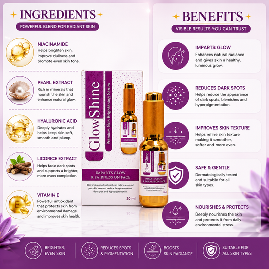 GlowShine Premium Skin Brightening Serum