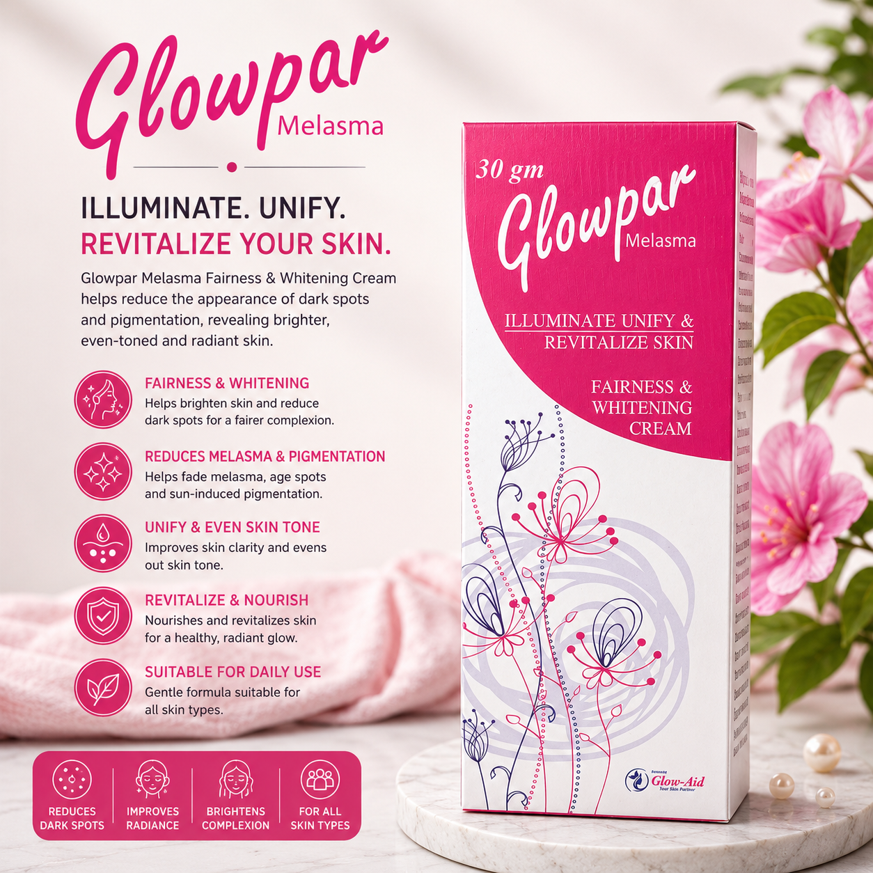 Glowpar Melasma Cream