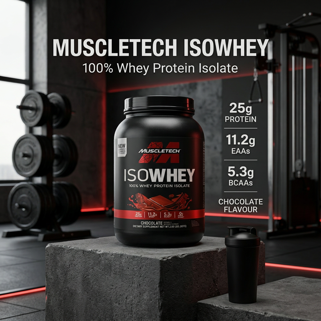 MuscleTech IsoWhey – Chocolate 907g