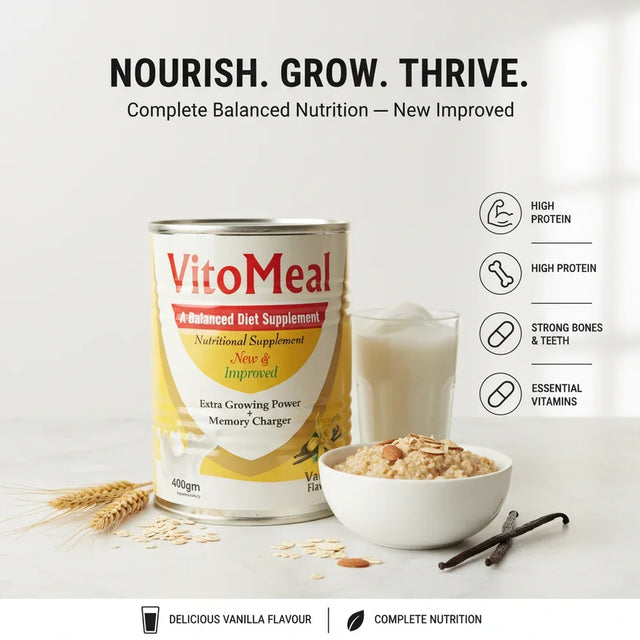 VitoMeal Balanced Diet Supplement – Vanilla 400g
